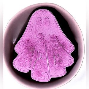 Cherry blossom shimmer soap ghost handmade 5x4in 7oz shea butter based